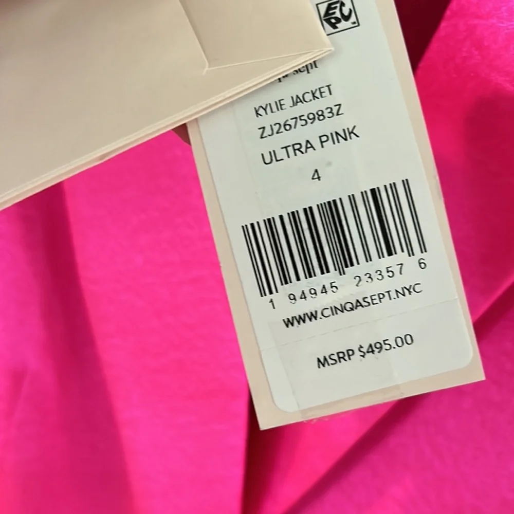 New Cinq a Sept Kylie satin blazer